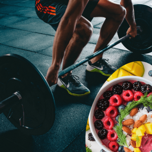 Combining Healthy Diet and Exercise Square