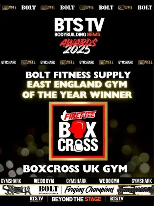 BTS TV Awards 2025. East England Gym of the Year Winner: Boxcross UK