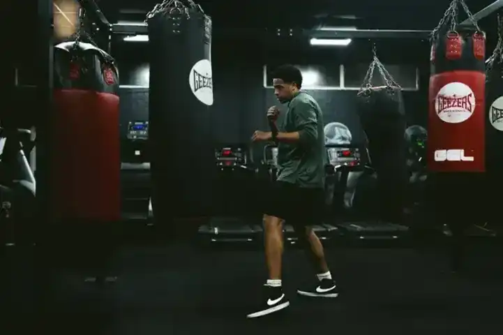 Boxing gym area at Boxcross UK