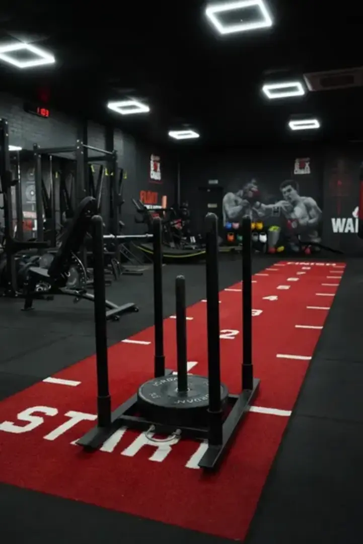 Jordan Fitness Sled Track at Boxcross UK Wisbech